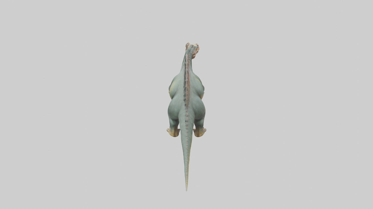 3D model Huayangosaurus model VR / AR / low-poly