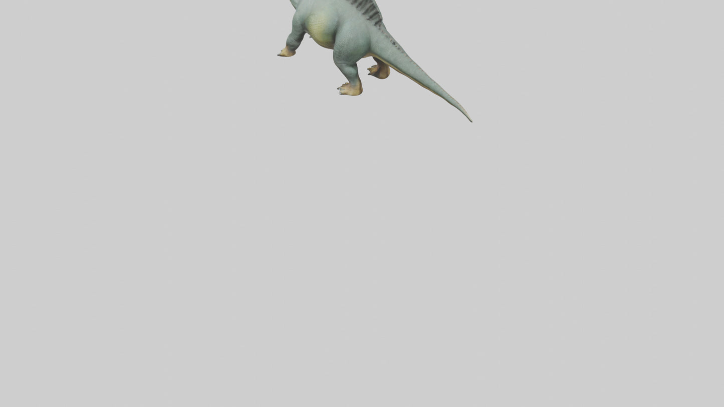 3D model Huayangosaurus model VR / AR / low-poly