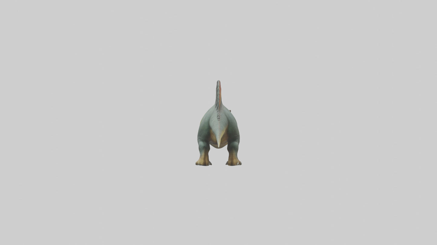3D model Huayangosaurus model VR / AR / low-poly