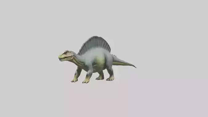 3D model Huayangosaurus model VR / AR / low-poly