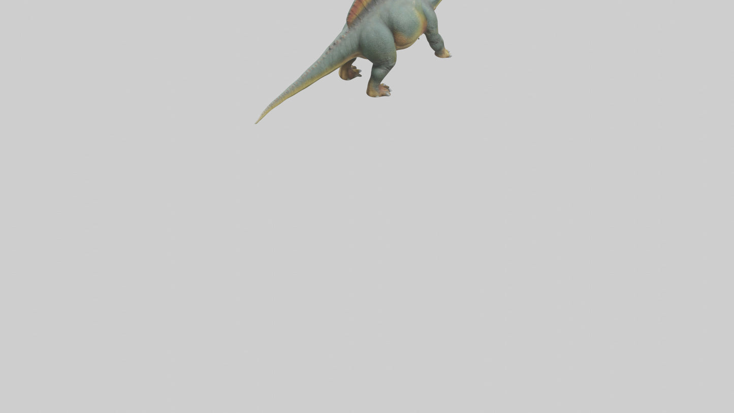 3D model Huayangosaurus model VR / AR / low-poly