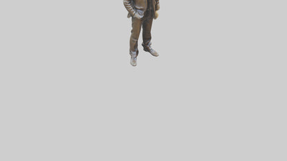 Hugh Grant statue model VR / AR / low-poly