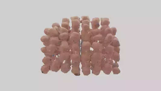 3D model Human Lymph Nodes Model VR / AR / low-poly