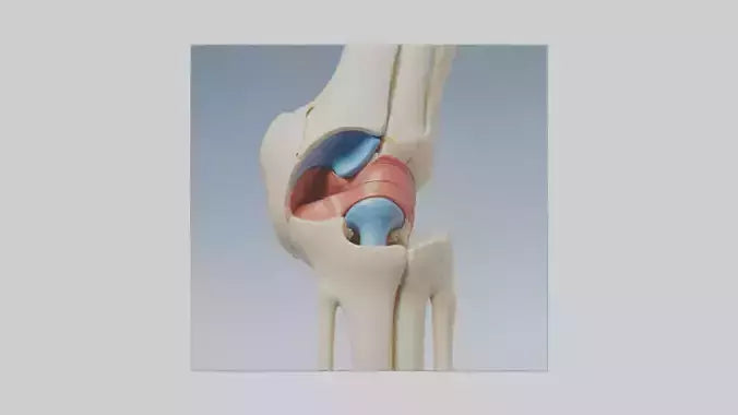 3D model Human Medial Collateral Ligament Model VR / AR / low-poly