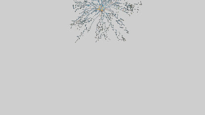 Human Sensory Neurons Model VR / AR / low-poly