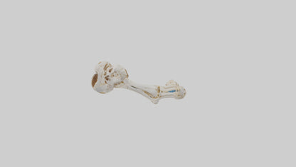 Human Ulna Skeleton model VR / AR / low-poly