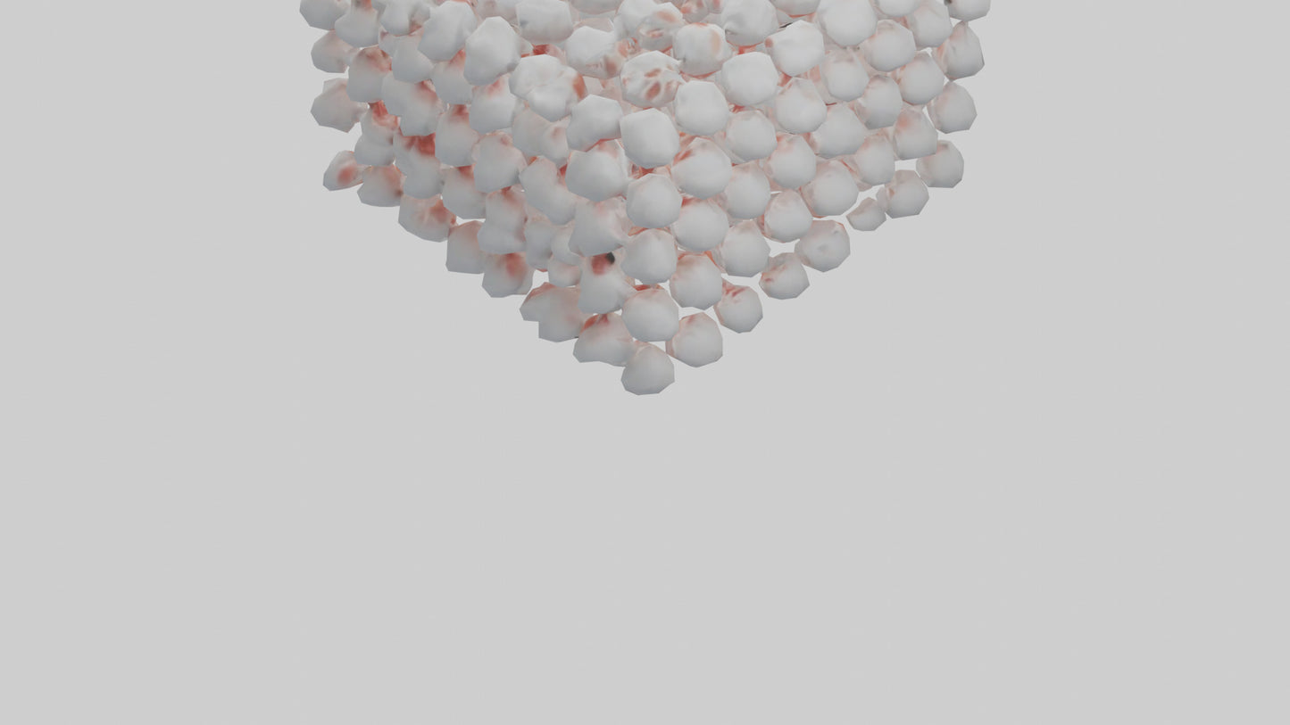 3D model Human White Blood Cells Model VR / AR / low-poly