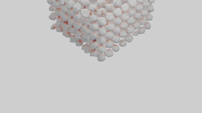 3D model Human White Blood Cells Model VR / AR / low-poly