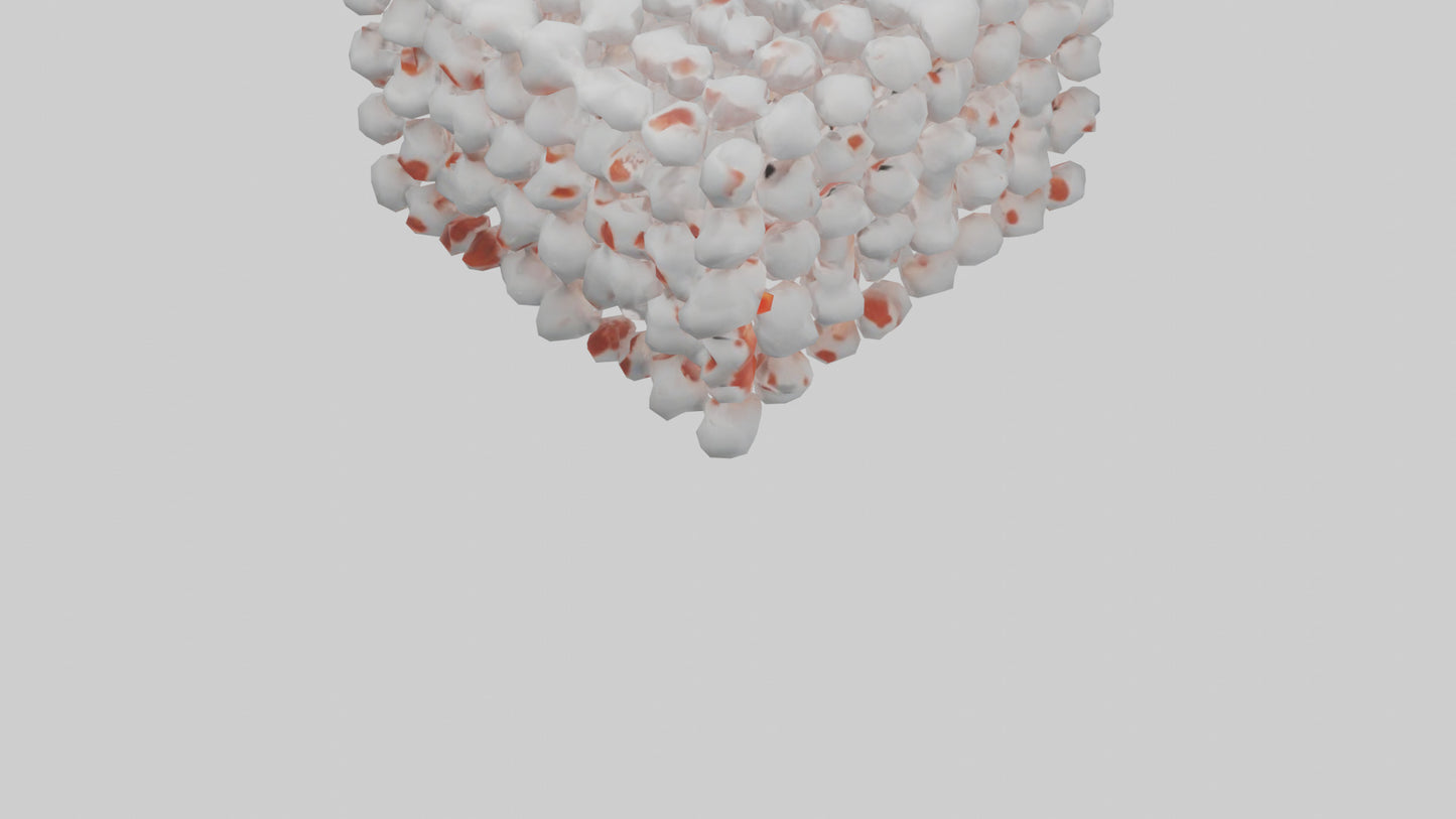 3D model Human White Blood Cells Model VR / AR / low-poly