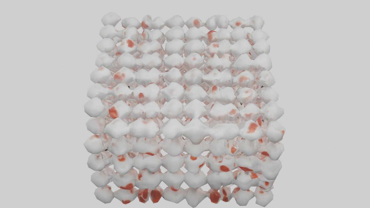 3D model Human White Blood Cells Model VR / AR / low-poly