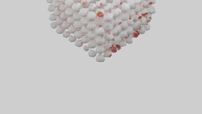 3D model Human White Blood Cells Model VR / AR / low-poly
