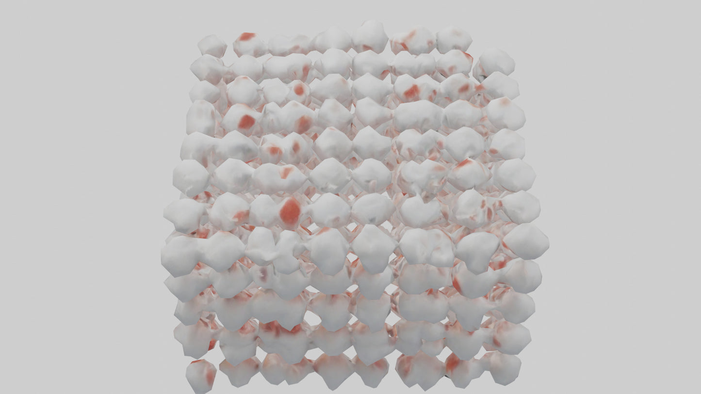 3D model Human White Blood Cells Model VR / AR / low-poly