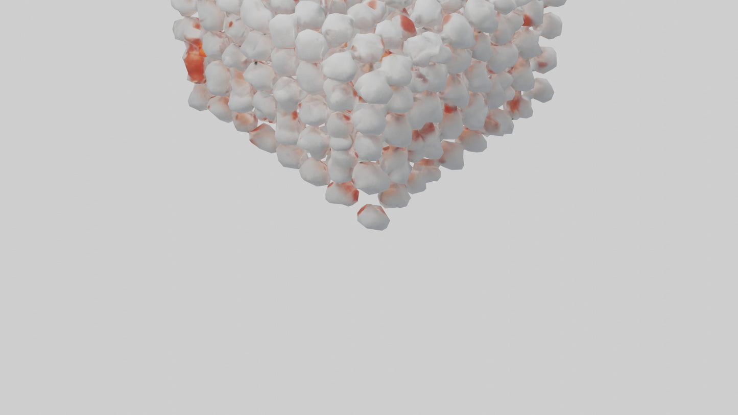 3D model Human White Blood Cells Model VR / AR / low-poly
