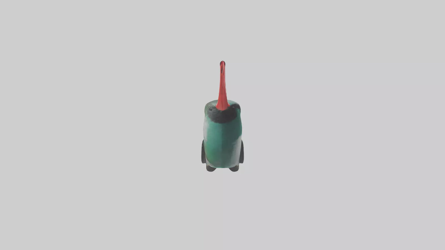 3D model Hummingbird Beak Model VR / AR / low-poly