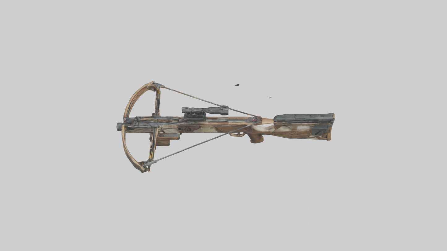 3D model Hunters Crossbow model VR / AR / low-poly