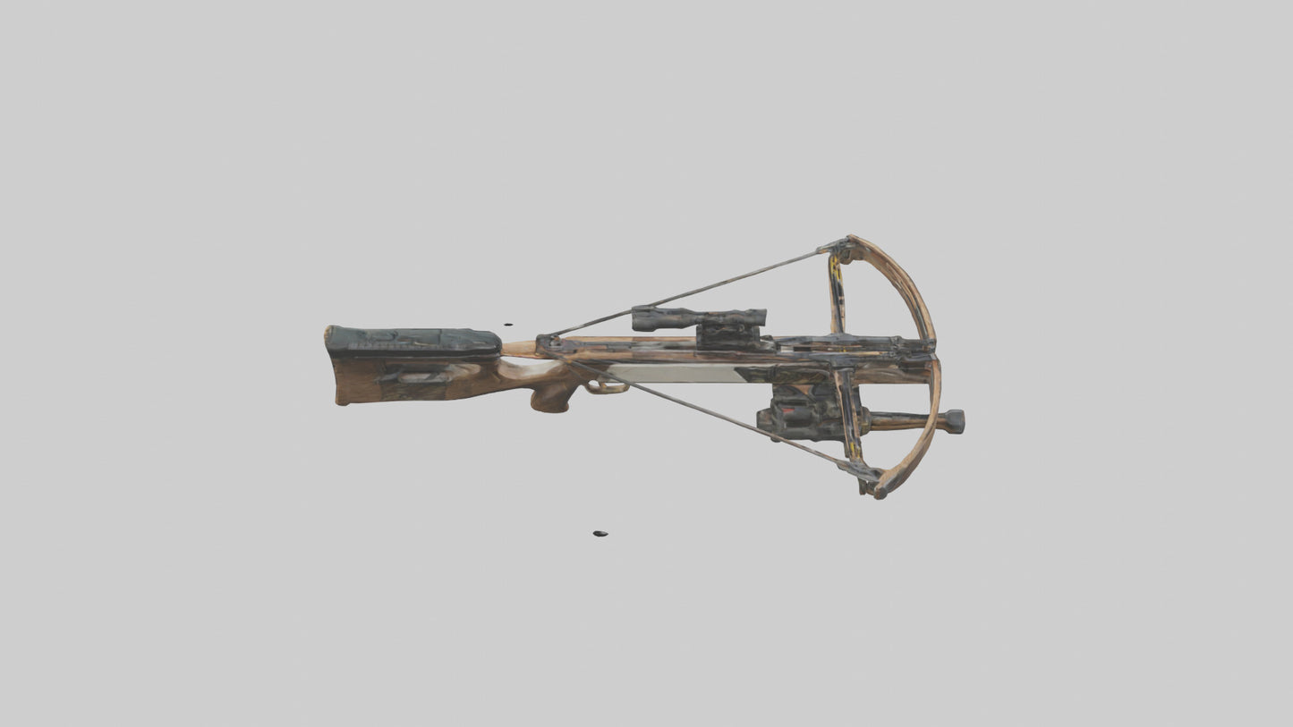 3D model Hunters Crossbow model VR / AR / low-poly