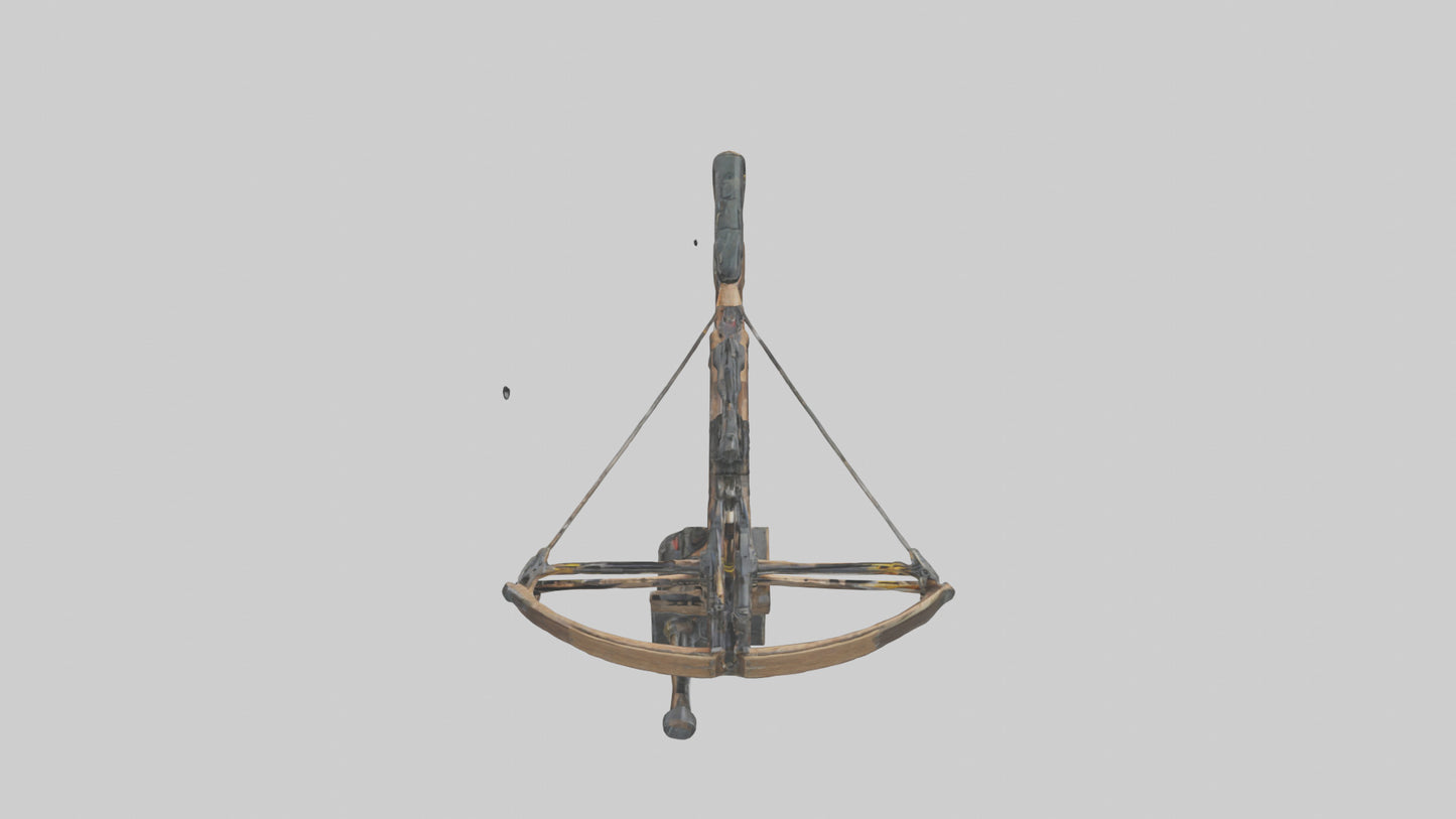 3D model Hunters Crossbow model VR / AR / low-poly