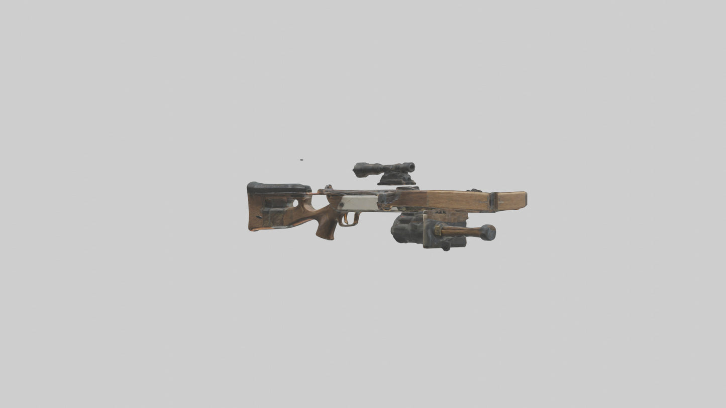 3D model Hunters Crossbow model VR / AR / low-poly