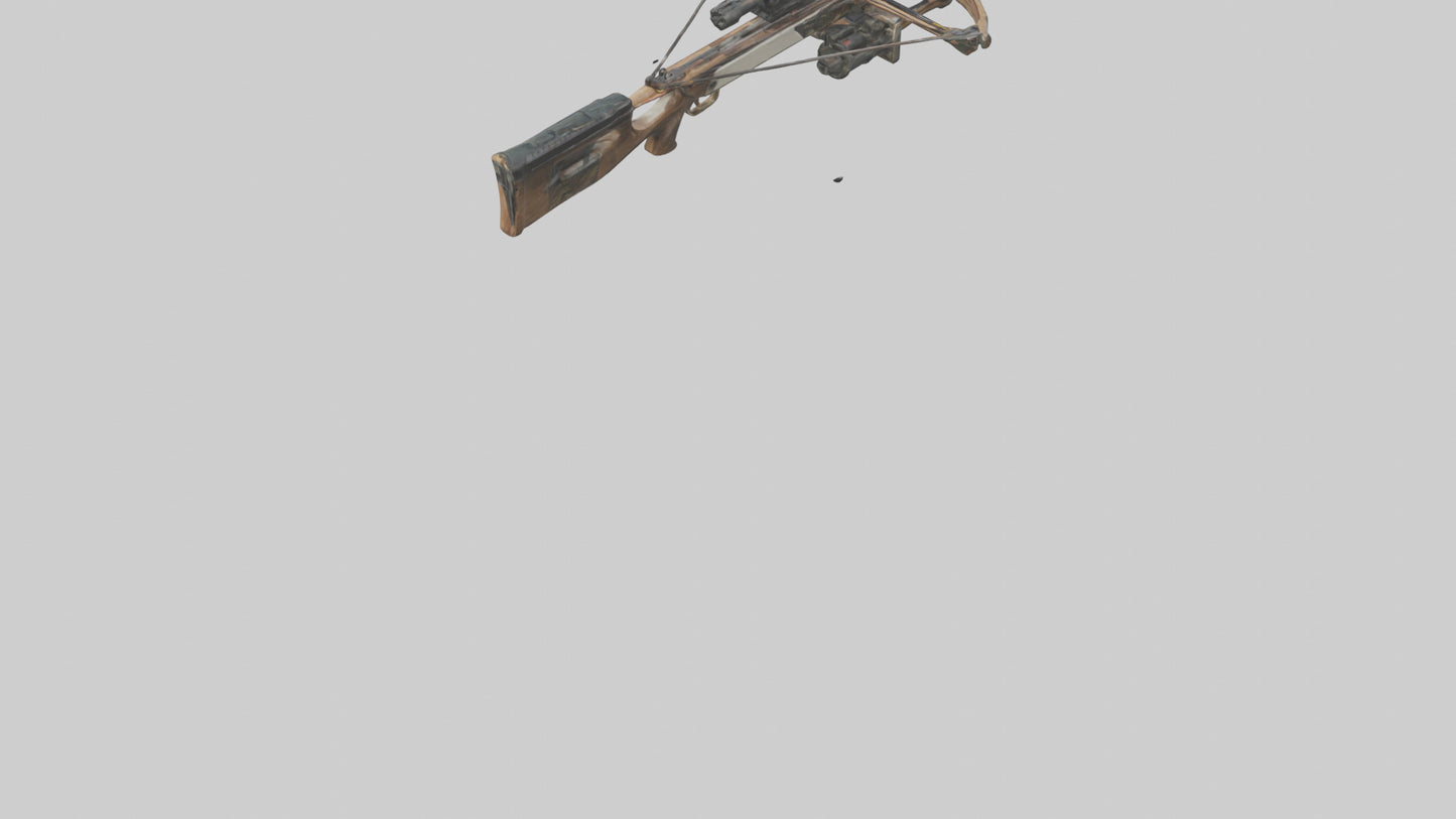 3D model Hunters Crossbow model VR / AR / low-poly