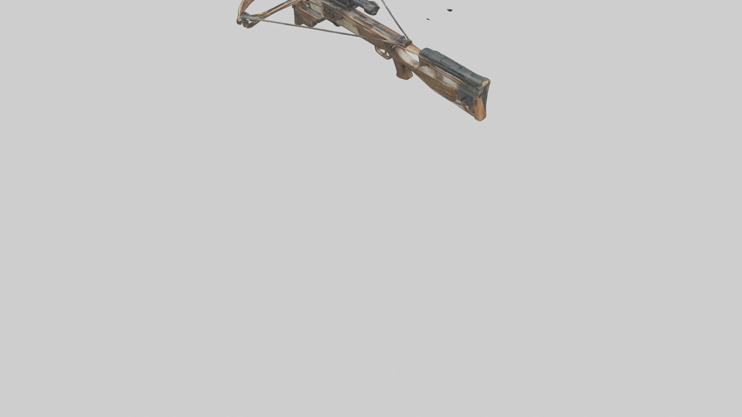 3D model Hunters Crossbow model VR / AR / low-poly