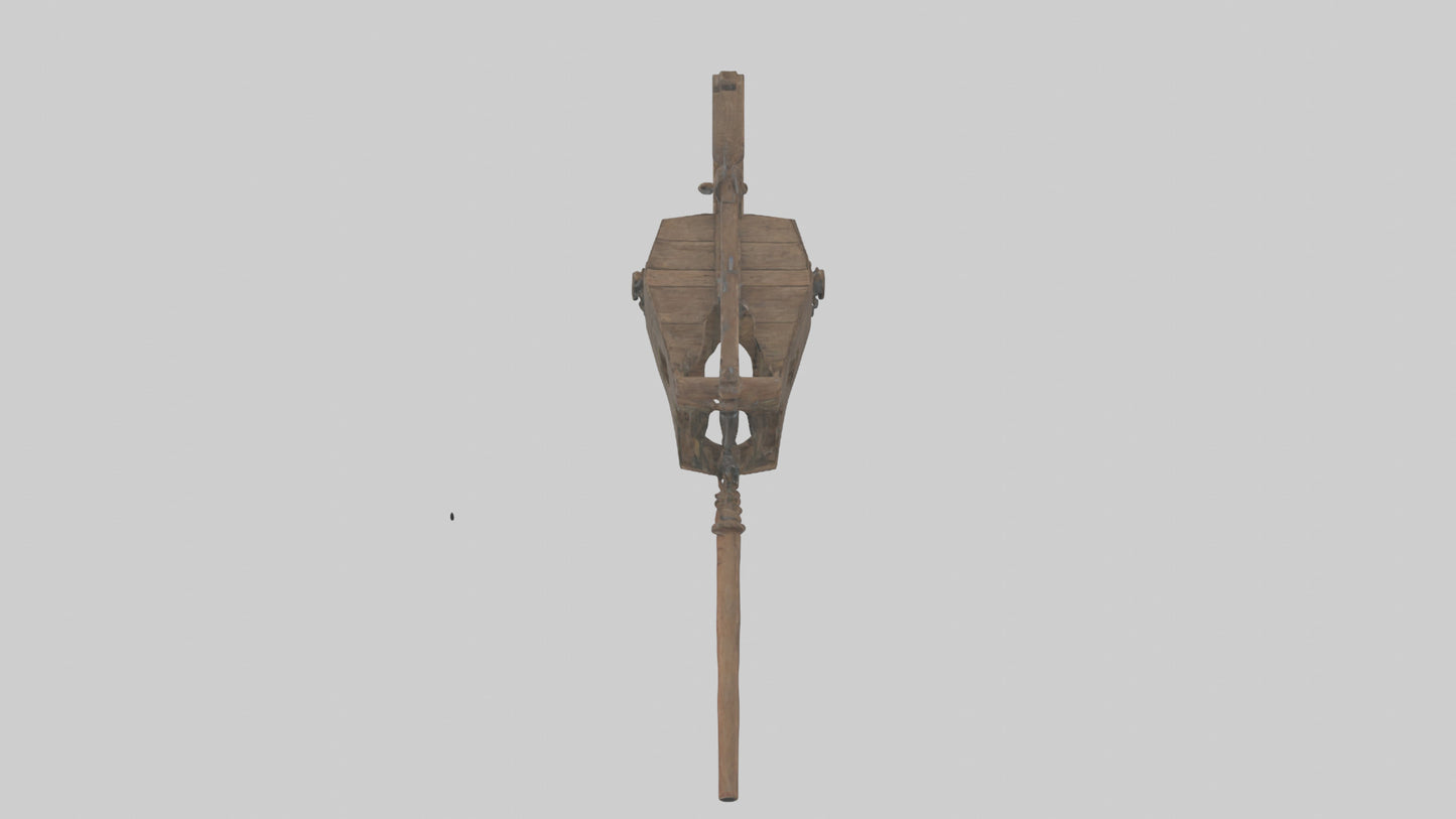 Hunters Trap model VR / AR / low-poly