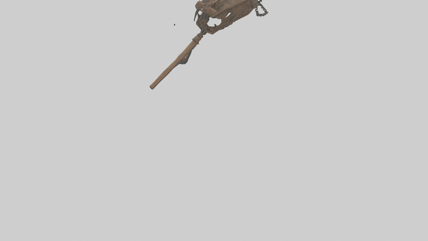 Hunters Trap model VR / AR / low-poly