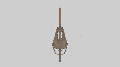 Hunters Trap model VR / AR / low-poly