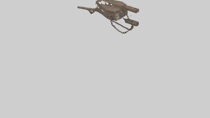Hunters Trap model VR / AR / low-poly