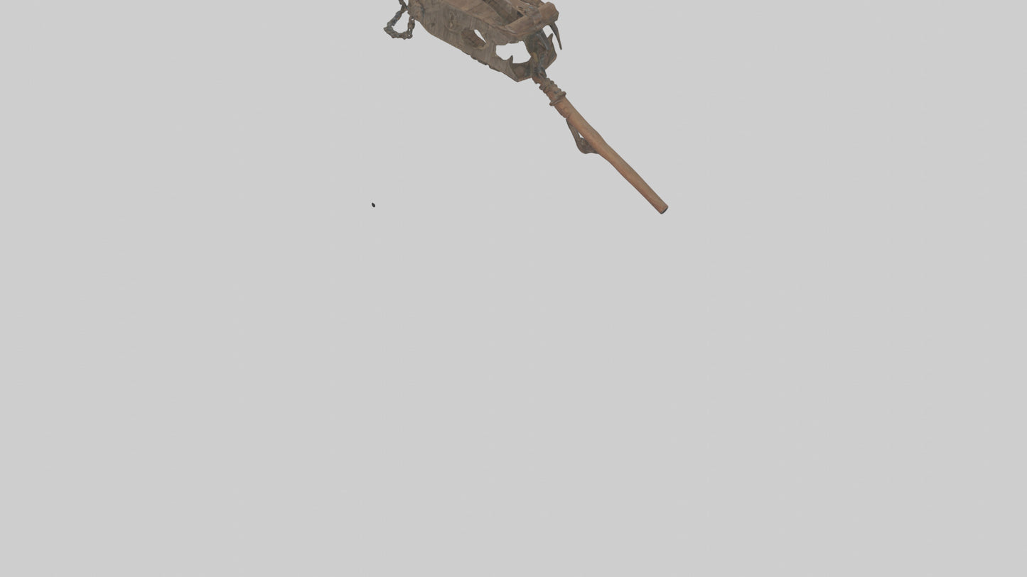 Hunters Trap model VR / AR / low-poly