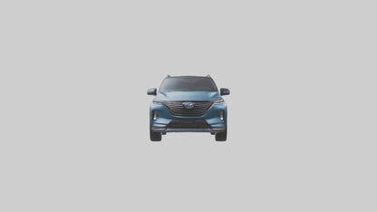 3D model Hybrid Crossover SUV model VR / AR / low-poly