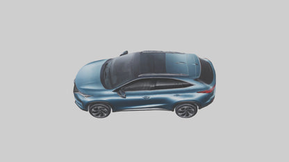 3D model Hybrid Crossover SUV model VR / AR / low-poly