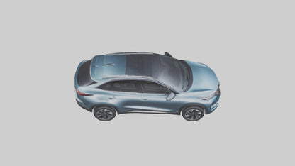 3D model Hybrid Crossover SUV model VR / AR / low-poly