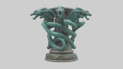 3D model Hydra statue model VR / AR / low-poly