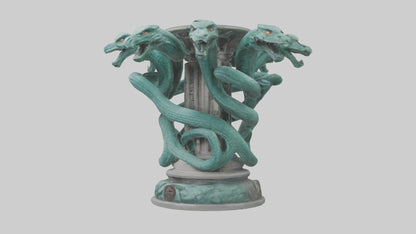 3D model Hydra statue model VR / AR / low-poly