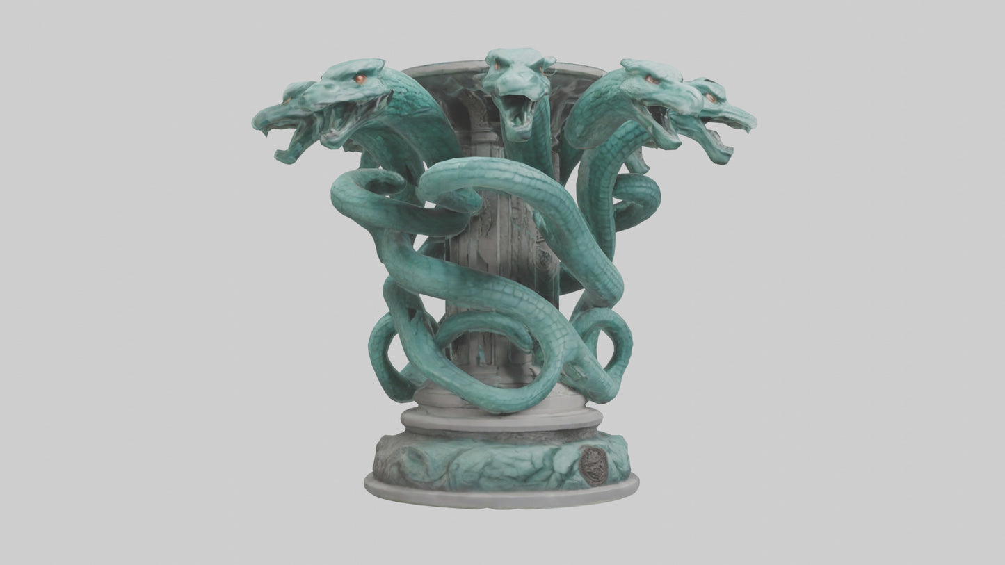 3D model Hydra statue model VR / AR / low-poly