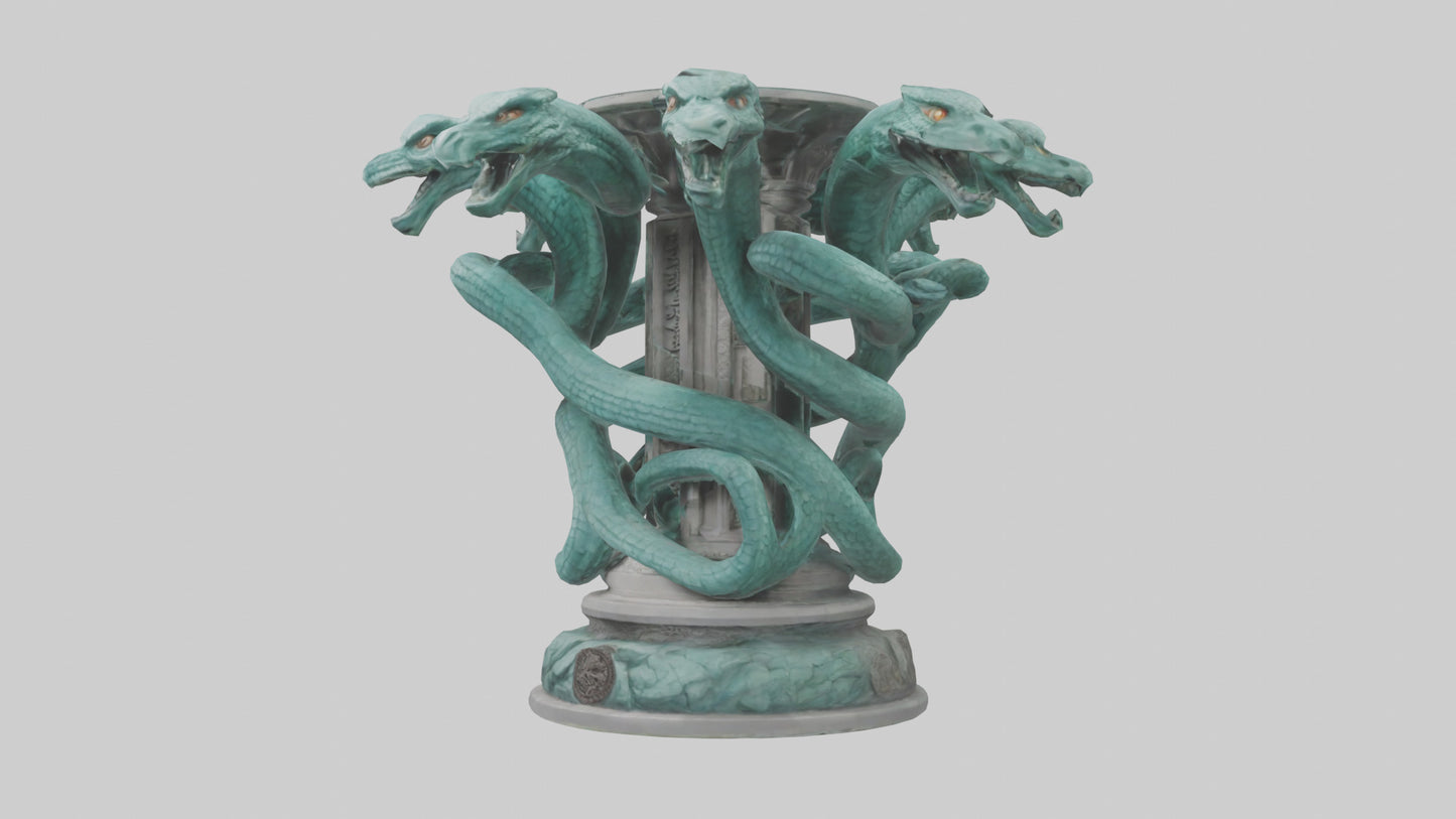 3D model Hydra statue model VR / AR / low-poly