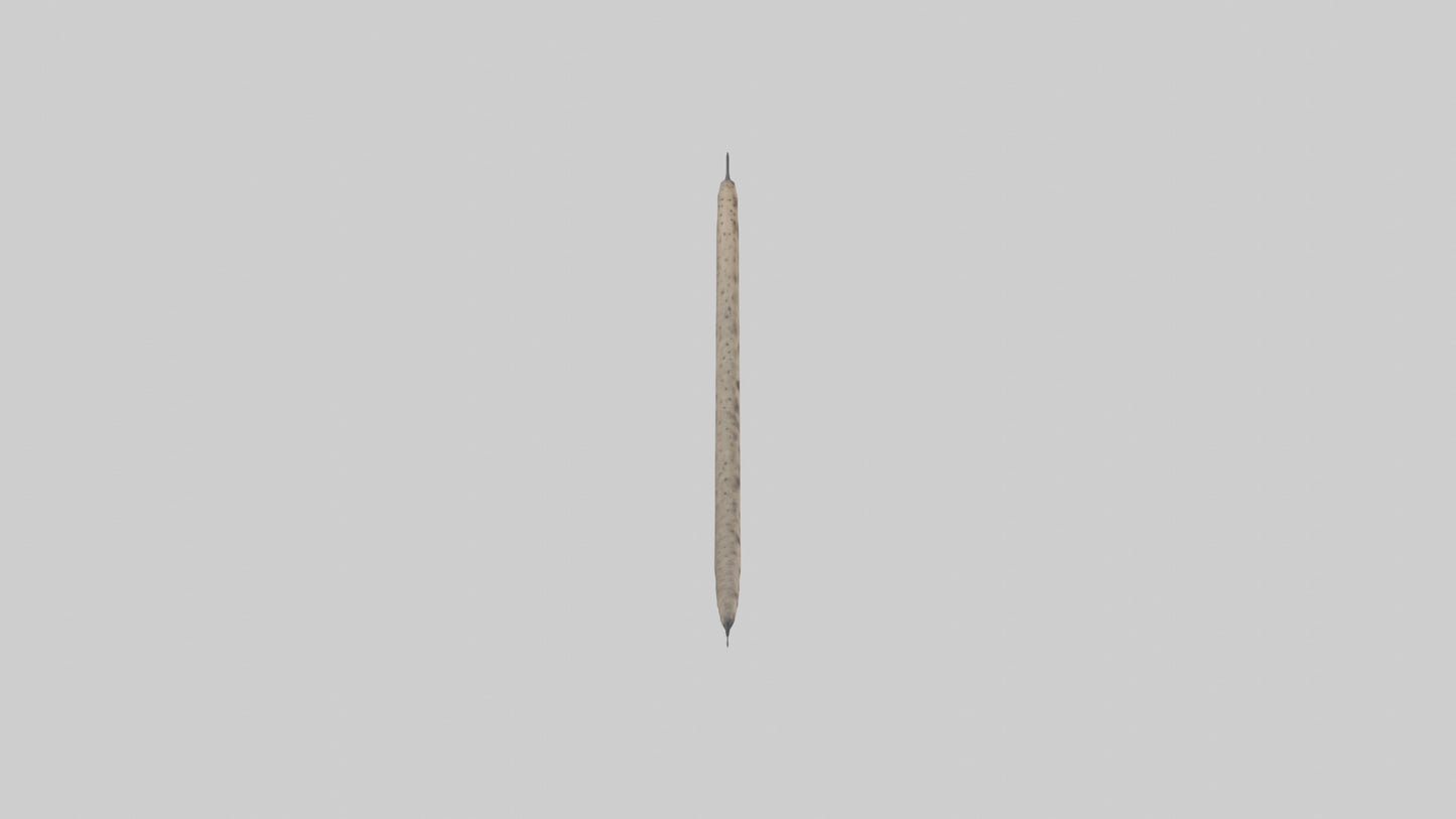 3D model Hyena Tail Model VR / AR / low-poly