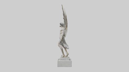 3D model Icarus statue model VR / AR / low-poly