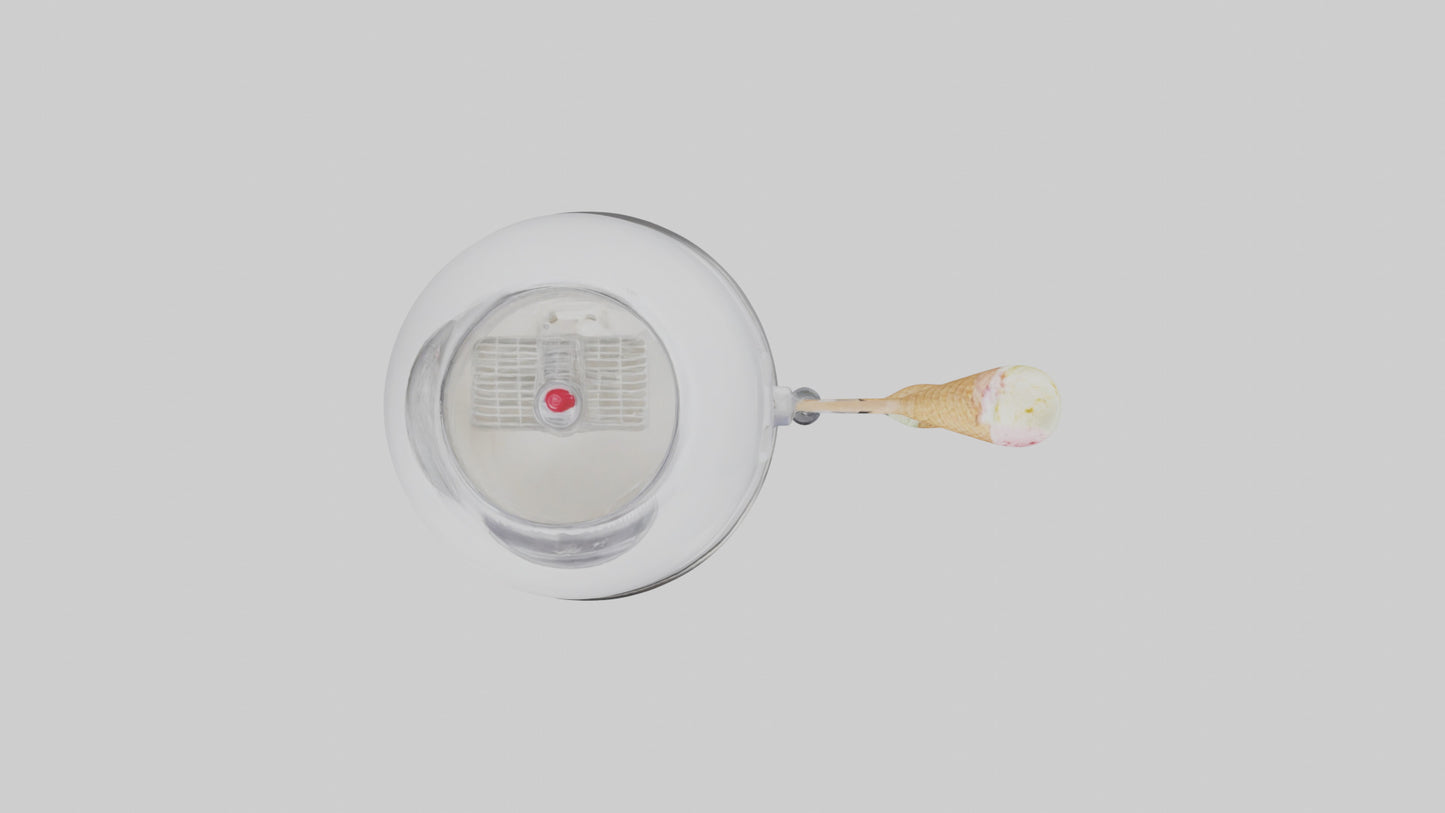 Ice cream maker model VR / AR / low-poly