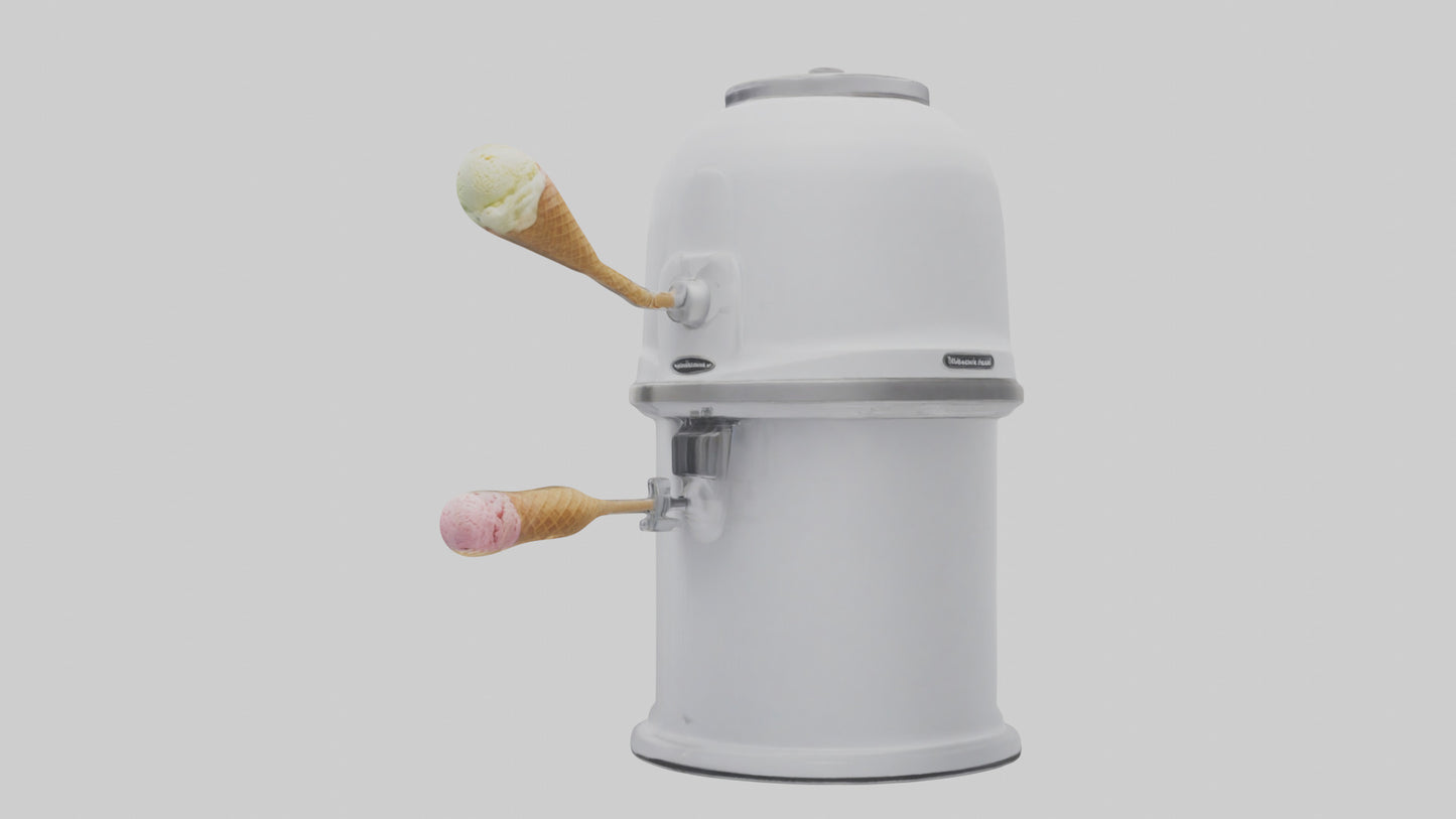 Ice cream maker model VR / AR / low-poly