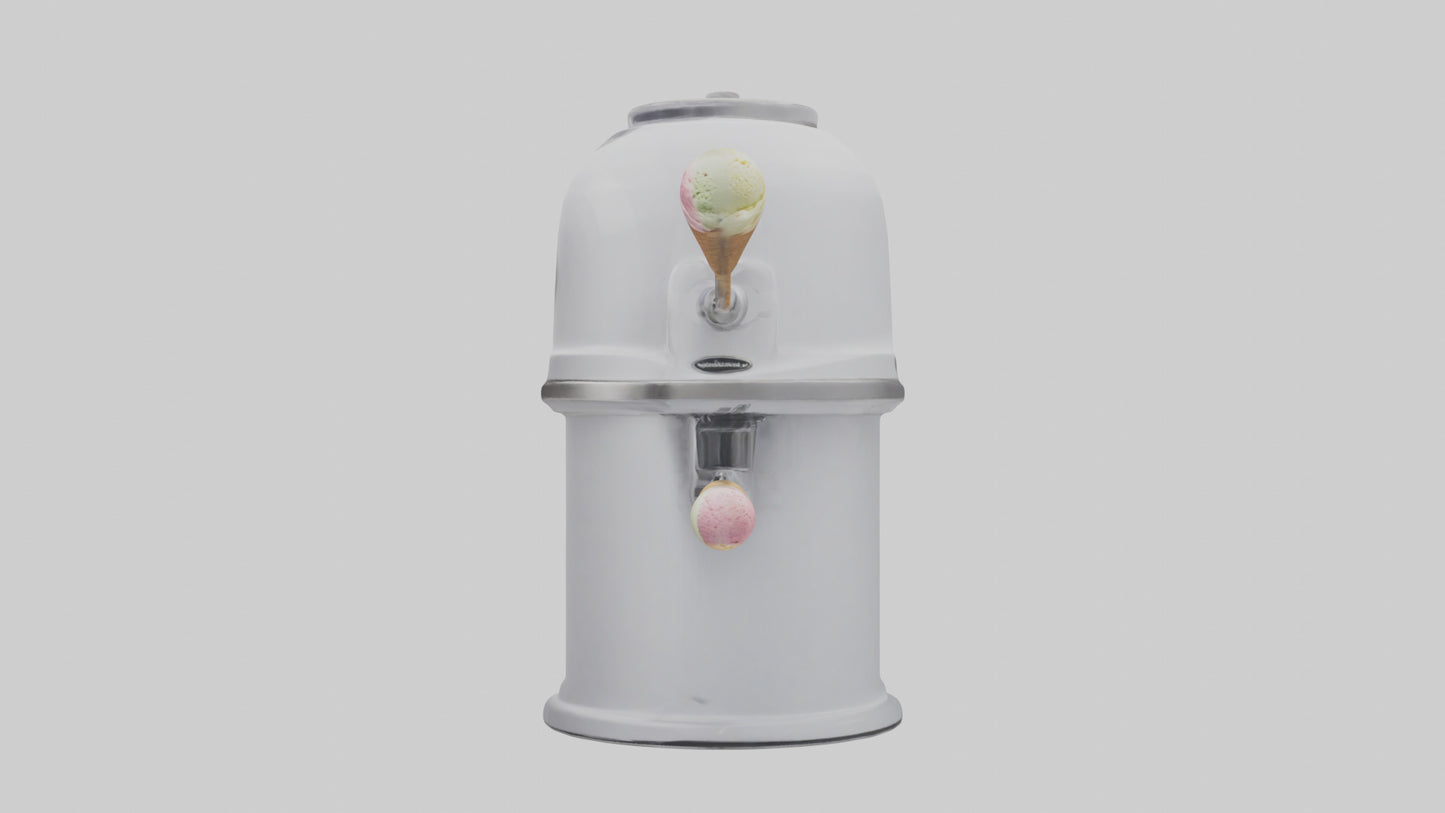 Ice cream maker model VR / AR / low-poly