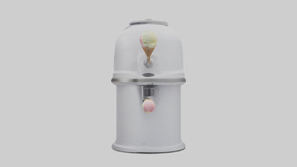 Ice cream maker model VR / AR / low-poly