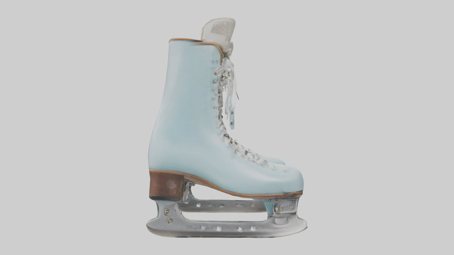 Ice Skates model VR / AR / low-poly