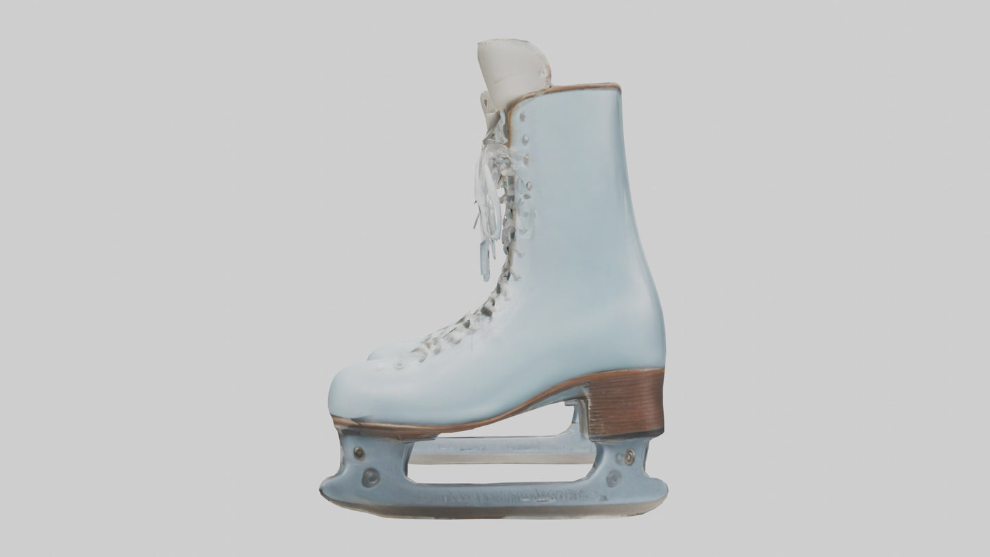 Ice Skates model VR / AR / low-poly