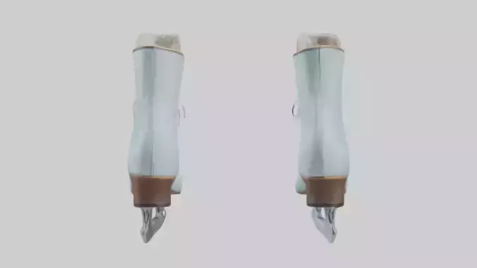 Ice Skates model VR / AR / low-poly