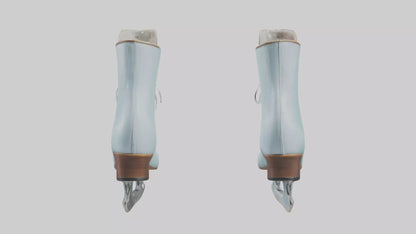 Ice Skates model VR / AR / low-poly