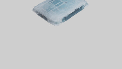 Icecovered Car Roof model VR / AR / low-poly