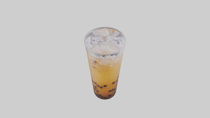 Iced bubble tea model VR / AR / low-poly