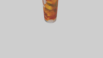 Iced herbal tea model VR / AR / low-poly