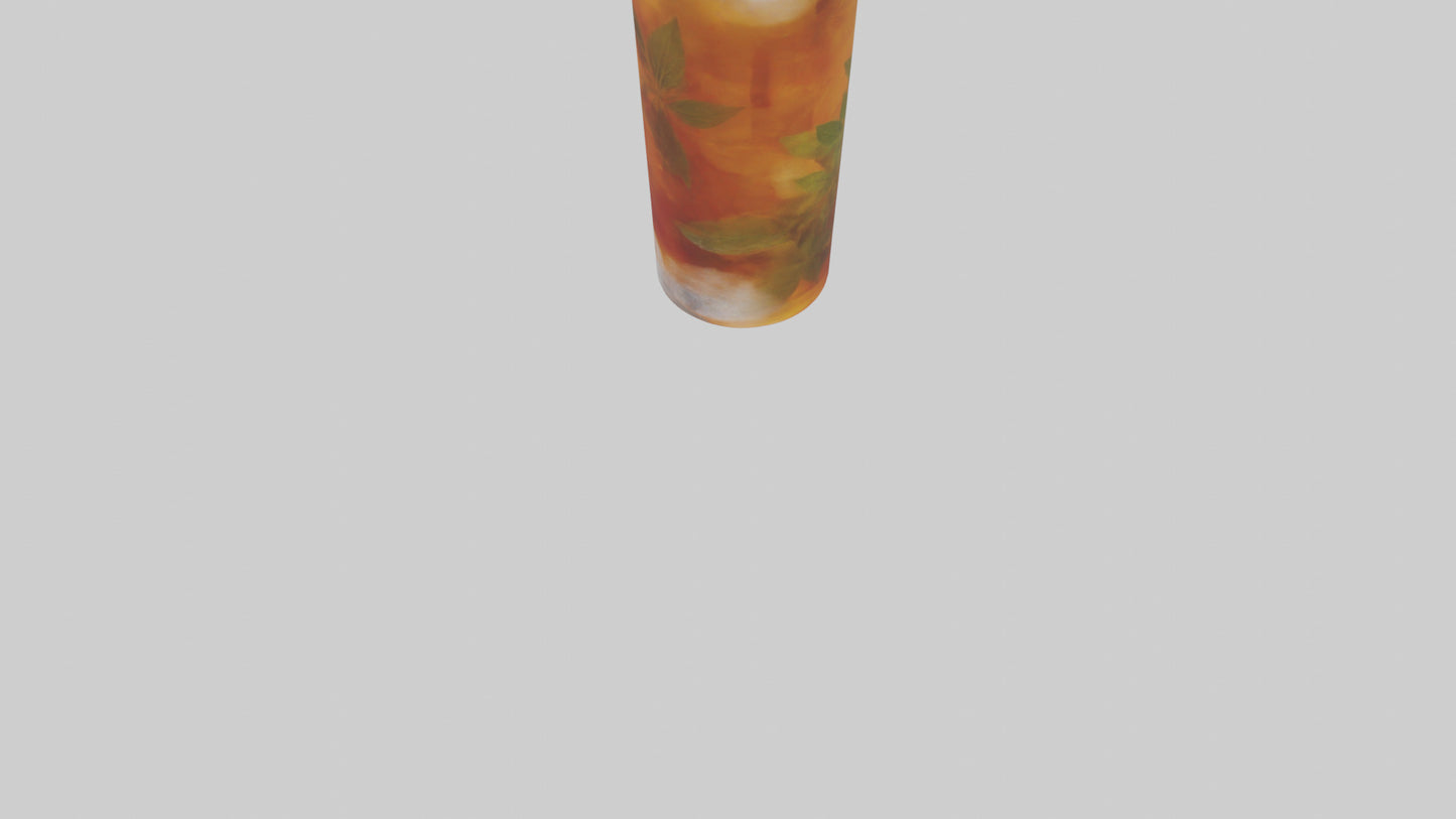 Iced herbal tea model VR / AR / low-poly
